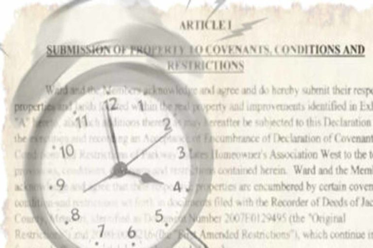 hoa covenants and restrictions