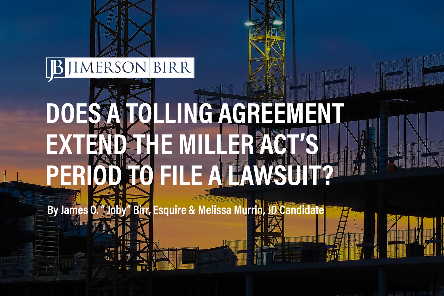 does-a-tolling-agreement-extend-the-miller-act-s-period-to-file-a