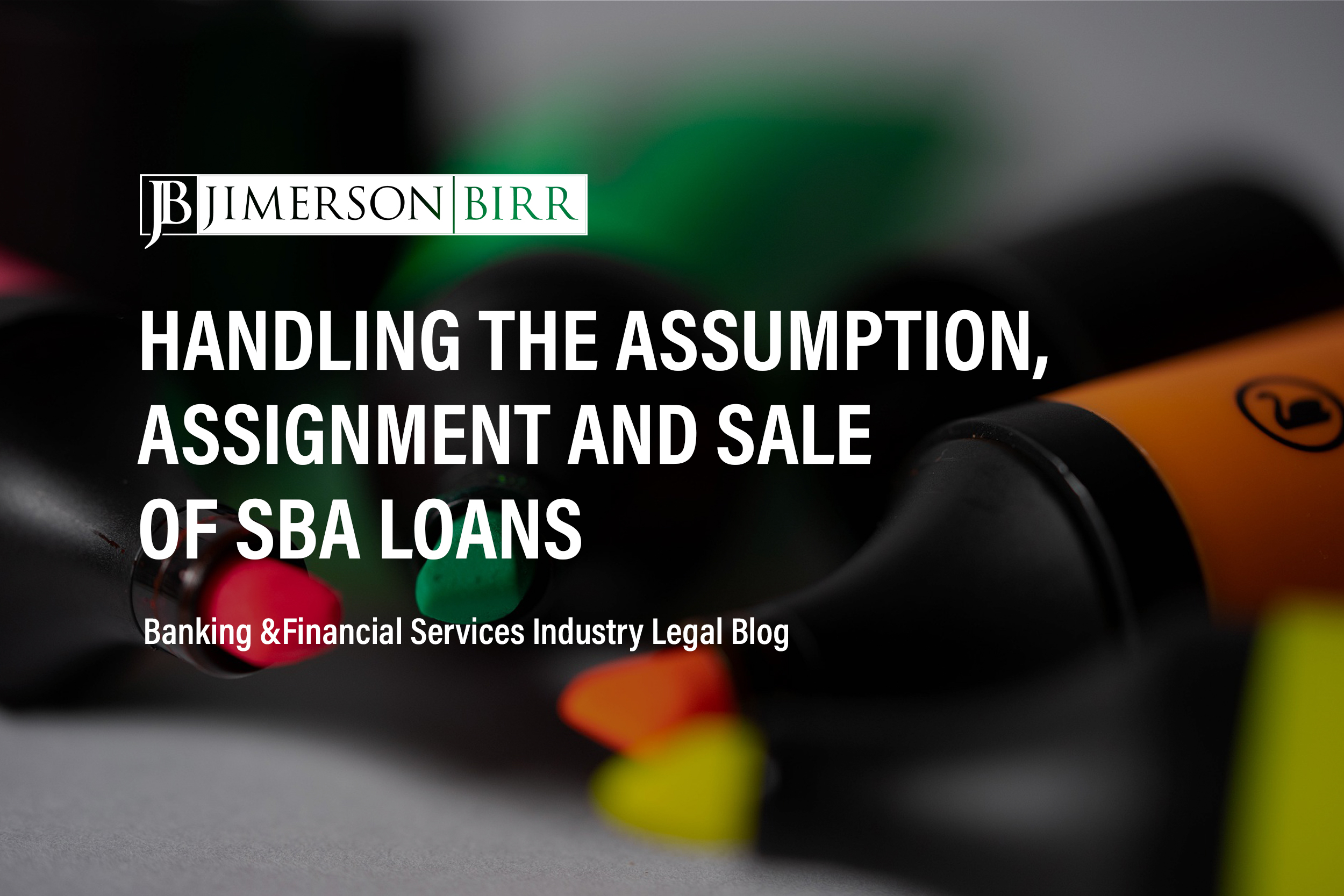 assignment of sba loan